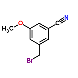 3-(Bromomethyl)-5-methoxybenzonitrile picture