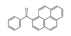 1-Benzoylpyren Structure