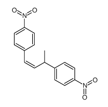 cis-1,3-bis(4-nitrophenyl)-1-butene结构式