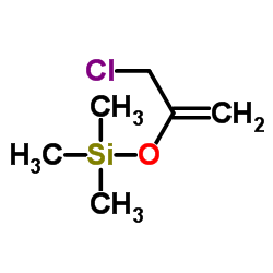 [(3-Chloro-1-propen-2-yl)oxy](trimethyl)silane Structure