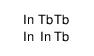 indium,terbium (5:3) Structure