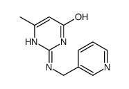 4(1H)-Pyrimidinone,6-methyl-2-[(3-pyridinylmethyl)amino]-(9CI) Structure