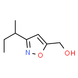 5-Isoxazolemethanol,3-(1-methylpropyl)-(9CI)结构式