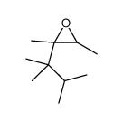 2,3-dimethyl-2-(1,1,2-trimethylpropyl)oxirane结构式