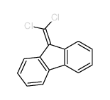 9H-Fluorene, 9- (dichloromethylene)-结构式