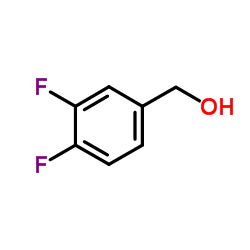 3,4-二氟苯甲醇结构式