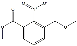 methyl 3-(methoxymethyl)-2-nitrobenzoate结构式