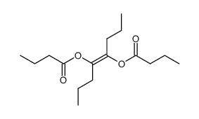 4,5-bis-butyryloxy-oct-4-ene Structure