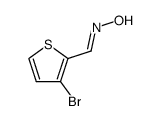 3-bromo-thiophene-2-carbaldehyde oxime Structure