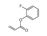 (2-fluorophenyl) prop-2-enoate Structure