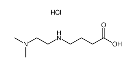 γ-(N-dimethylaminoethylamino)butyric acid dihydrochloride Structure