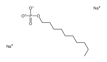 Phosphoric acid, decyl ester, sodium salt结构式