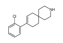 9-(2-chlorophenyl)-3-azaspiro[5.5]undec-9-ene结构式