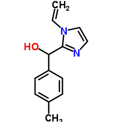 (4-Methylphenyl)(1-vinyl-1H-imidazol-2-yl)methanol结构式