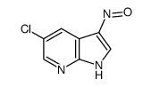 5-chloro-3-nitroso-1H-pyrrolo[2,3-b]pyridine结构式