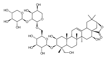 gymnocladus saponin C结构式