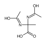 2,2-diacetamidopropanoic acid Structure