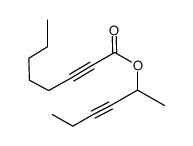 hex-3-yn-2-yl oct-2-ynoate Structure