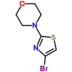 4-(4-Bromothiazol-2-yl)morpholine structure