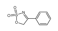 4-phenyl-5H-[1,2,3]-oxathiazole 2,2-dioxide Structure