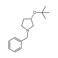 (S)-3-tert-butoxy-N-benzylpyrrolidine Structure