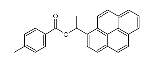 1-(pyren-1-yl)ethyl 4-methylbenzoate Structure