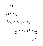 6-(2-chloro-4-ethoxyphenyl)-1H-pyridin-2-one Structure