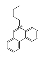 5-butylphenanthridin-5-ium Structure