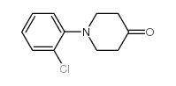 1-(2-Chlorophenyl)piperidin-4-one structure