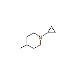1-环丙基-4-甲基哌啶结构式