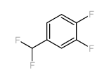 4-(二氟甲基)-1,2-二氟苯结构式