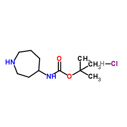 2-Methyl-2-propanyl 4-azepanylcarbamate hydrochloride (1:1) picture