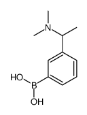 {3-[1-(Dimethylamino)ethyl]phenyl}boronic acid结构式