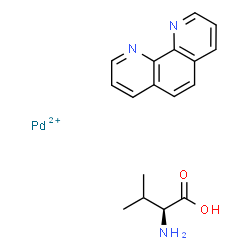 1,10-phenanthroline-valine palladium(II) Structure