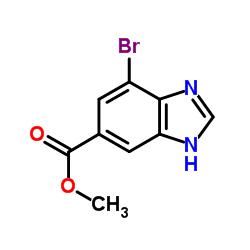 Methyl4-bromo-1H-benzimidazole-6-carboxylate picture