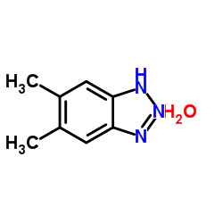 5,6-DIMETHYL-1H-BENZOTRIAZOLE HYDRATE structure