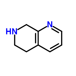 5,6,7,8-四氢-[1,7]萘啶结构式