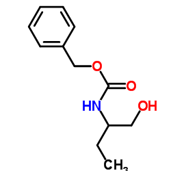 Benzyl (1-hydroxy-2-butanyl)carbamate Structure