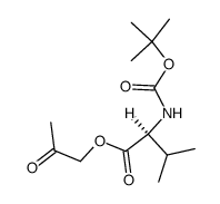 Boc-Val-OAce结构式