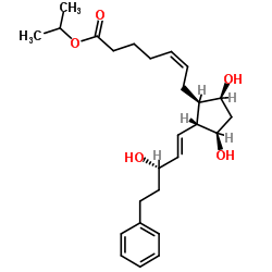 15(S)-Latanoprost structure