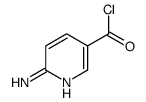 3-Pyridinecarbonyl chloride, 6-amino- (9CI)结构式