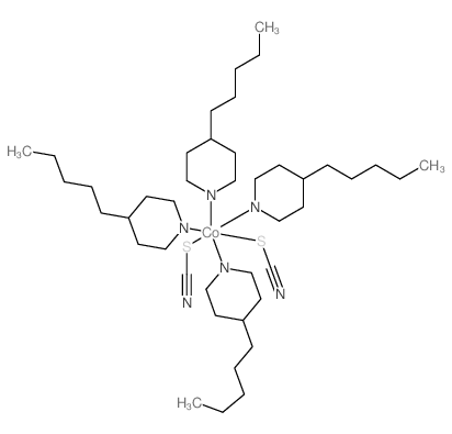 Cobalt,tetrakis(4-pentylpyridine)bis(thiocyanato-S)- (9CI) picture