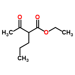 2-丙基乙酰乙酸乙酯结构式