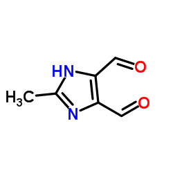 2-Methyl-1H-imidazole-4,5-dicarbaldehyde Structure