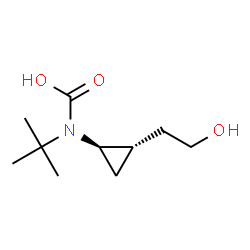 Carbamic acid, [(1R,2S)-2-(2-hydroxyethyl)cyclopropyl]-, 1,1-dimethylethyl picture