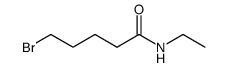 5-bromo-N-ethylpentanamide Structure