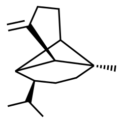 beta-copaene Structure