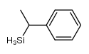 (1-phenyl-ethyl)-silane结构式