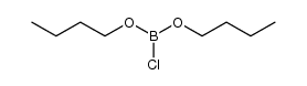 dibutoxy-chloro-borane Structure