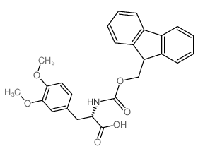 fmoc-3,4-dimethoxy-l-phenylalanine structure